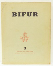 Revue Bifur n° 3 1929 EO