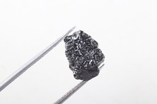 Diamant brut noir naturel de