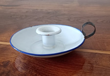 Ancien bougeoir  Emaillé