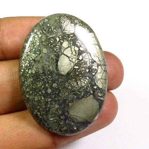 Naturel marcassite cabochon - naturel,