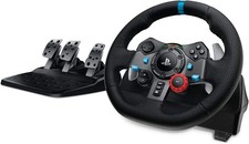 VOLANT LOGITECH G29 DRIVING FORCE PLAYSTATION 5 4 PC + PÉDALES, Noir 