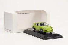 1:43 Porsche 911 Carrera RS 2.7 1973 Vert Clair Diecast Musée MAP