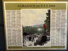 Almanach des PTT 1968 Oberthur