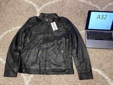 Helvetica Blouson Veste Cuir