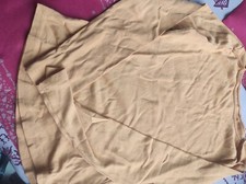 T-shirt moutarde Basic Coton Mim Collection T2