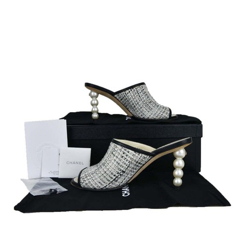 Chanel mules perles en - chanel,