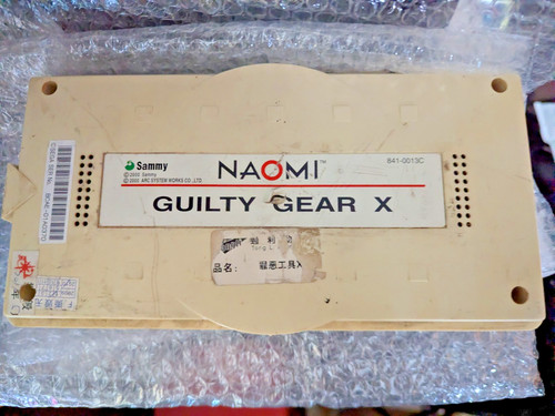 Guilty gear card cartouche - gear, x