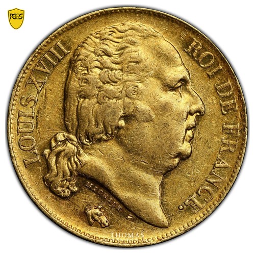 Louis xviii francs or - or,