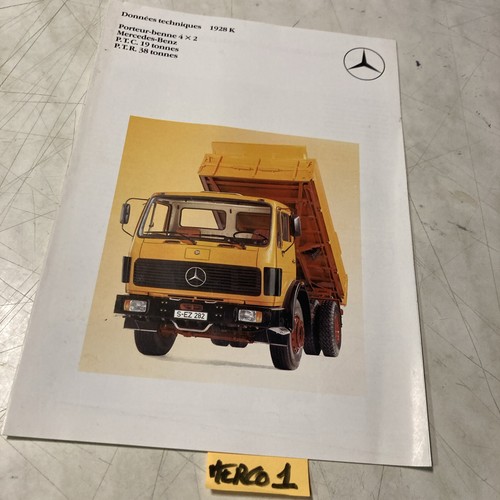 Mercedes benz porteur benne - benz,