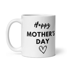 Mug, tasse, blanc brillant, pour la fête des mères, Bonne fête Maman, évènement,