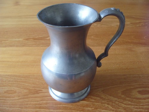Ancien pot etain 18 cm - etain, de