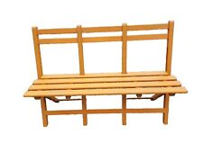 banc de jardin Pliant En Bois  / décoration de jardin 