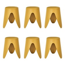 Lot de 6 Tabourets Empilables
