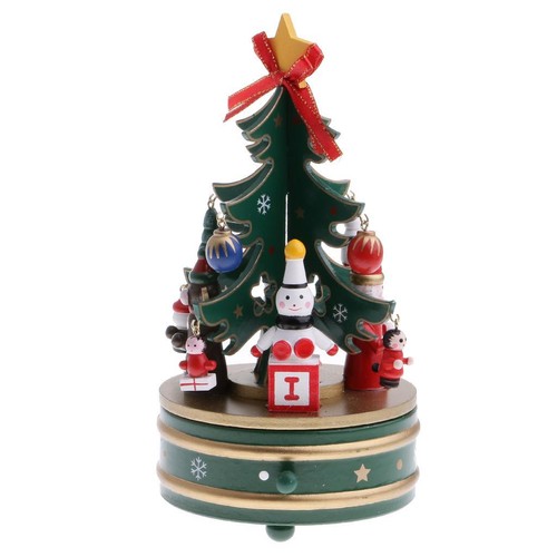 Arbre noël avec bonhomme - de,