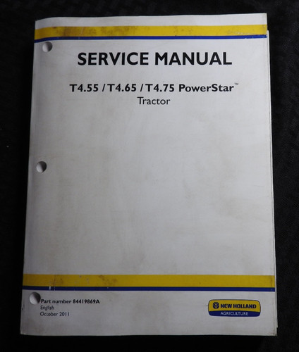 New holland 65 t4 - new, t4.75