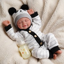 Poupée Reborn - 17 Pouces Réaliste Nouveau-né Bébé Fille Corps en Tissu Doux ...