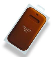 Coque en Cuir Apple Sleeve avec MagSafe iPhone 12 Pro Max (Bronze) -Origine neuf
