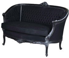 Canapé Baroque Noir Banquette Canapé Baroque Vintage Lit Baroque