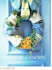 PUBLICITE ADVERTISING 126  1996  Tissus amublement Manuel  Canovas