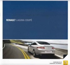 Catalogue Brochure RENAULT Laguna Coupé 01/2012 France 