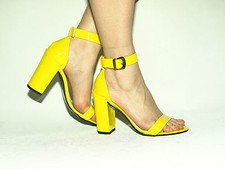 Escarpins Vernis Jaune Chaussures pour Mariage 37 38 39 40 41 42 43 44 45 46 47