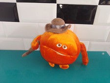 3103243 Peluche objet publicitaire pub Oasis orange presslé 15cm