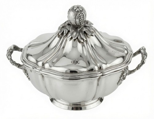 Soupiere argent massif par - argent,