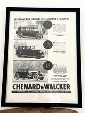 Affiche ancienne Chenard