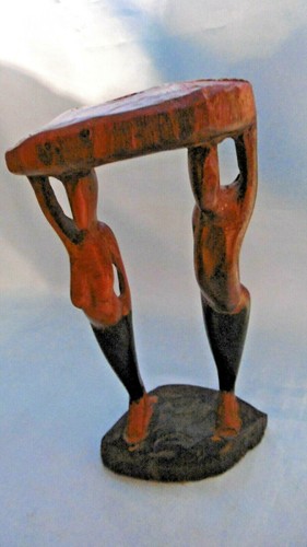 Figurines porteur sculpté - figurines,
