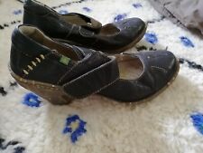 El Naturalista cuir noir 38 à talons 