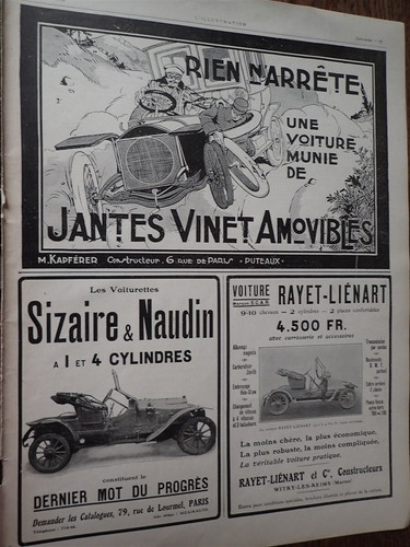 Sizaire naudin rayet - sizaire, lienart