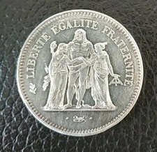 pièce argent 50 francs