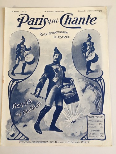 Paris qui chante revue
