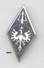 Insigne opex,  5 Rgt. de Cuirassiers, EEI. - KFOR. 2001, BAT. - EAU . ( matr. )