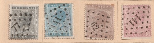 Belgique timbres anciens de - belgique, !