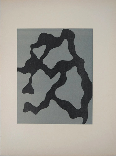 Jean arp relief gravure - jean, sur
