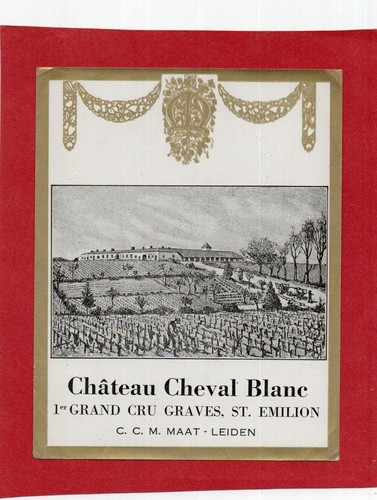 Etiquette 1er gcc chateau - etiquette,