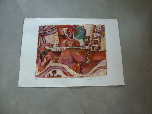 Théo tobiasse litho - théo, tobiasse,litho