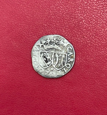 Belle monnaie lorraine, CHARLES III, Denier ou demi-gros lorrain. Etat TB/TTB