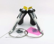 Shimano Tiagra ST-4600 ST-4603 3x10 Ensemble Argent Levier / de Frein - Neuf