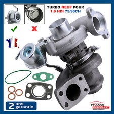 Turbo NEUF pour BERLINGO C3 XSARA PICASSO C4 I JUMPY 1.6 HDI 75 90 DV6 9HX 9HU