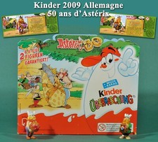 Kinder Allemagne 2009, Astérix 50 ans coffret allemand de 6 oeufs