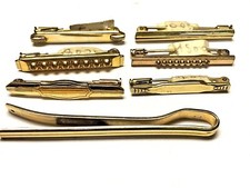 Lot 10 broche doré plaqué or