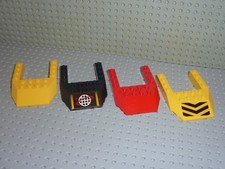 Lego Lot de 4 Wedge 6 x 8 Réf 32084 Set 6774/6776/6775/6474/7248/65118/65743