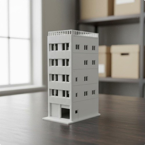Maquette bâtiment - maquette,