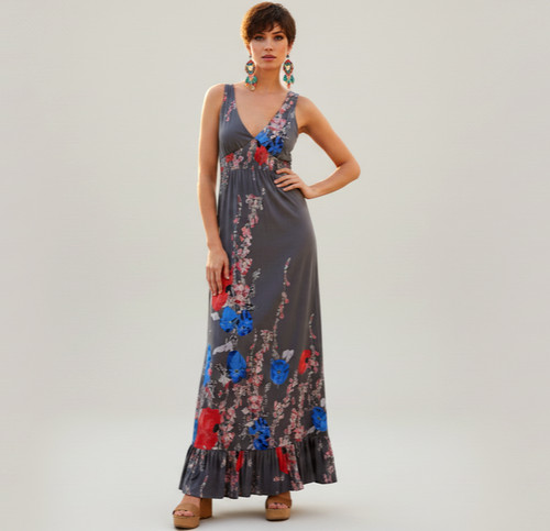 Monsoon robe longue femme - robe,