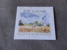Ex-libris   CLAUDE HUSLER