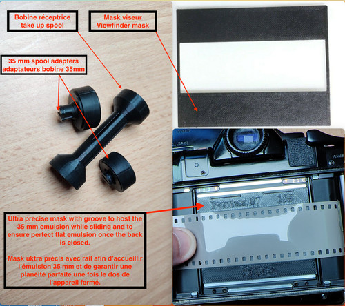 Full kit 35mm film - full, adapters