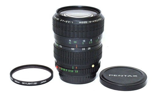 Objectif manuel pentax - objectif, pentax-a