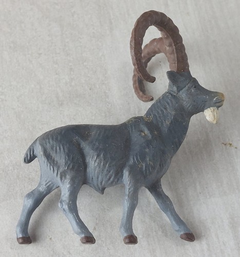 Ancienne figurine bouquetin - ancienne, figurine,